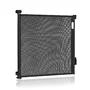 Poarta de siguranta, Lionelo, Thea, Cu suruburi, Textila, Retractabila, Mecanism dublu de blocare, Montaj universal, 95x140 cm, Conform cu standardul european de securitate EN1930, Negru - 3