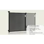 Poarta de siguranta, Lionelo, Thea, Cu suruburi, Textila, Retractabila, Mecanism dublu de blocare, Montaj universal, 95x140 cm, Conform cu standardul european de securitate EN1930, Negru - 11