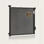Poarta de siguranta, Lionelo, Thea, Cu suruburi, Textila, Retractabila, Mecanism dublu de blocare, Montaj universal, 95x140 cm, Conform cu standardul european de securitate EN1930, Negru - 14