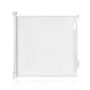 Poarta de siguranta, Lionelo, Thea, Textila, Ofera vizibilitate, Retractabila, Mecanism dublu de blocare, Montaj universal, 95x140 cm, Conform cu standardul european de securitate EN1930, Alb