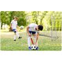 Poarta mare pentru fotbal cu covoras numerotat, 215 x 76 x 153 cm,  Neo-Sport 1451 - 5