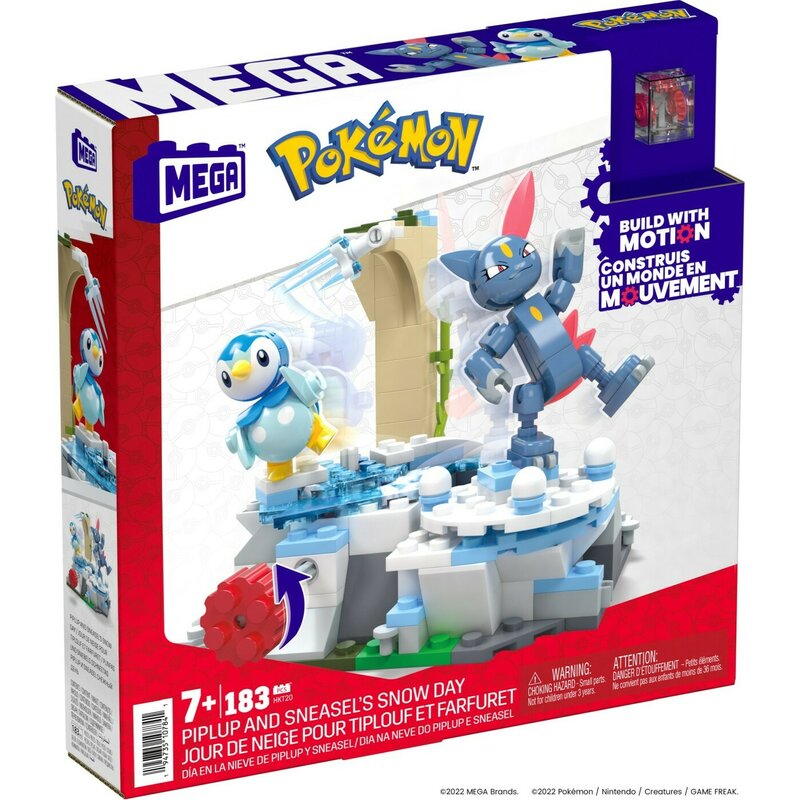 POKEMON MEGA ZIUA CU ZAPADA A LUI PIPLUP SI SNEASEL