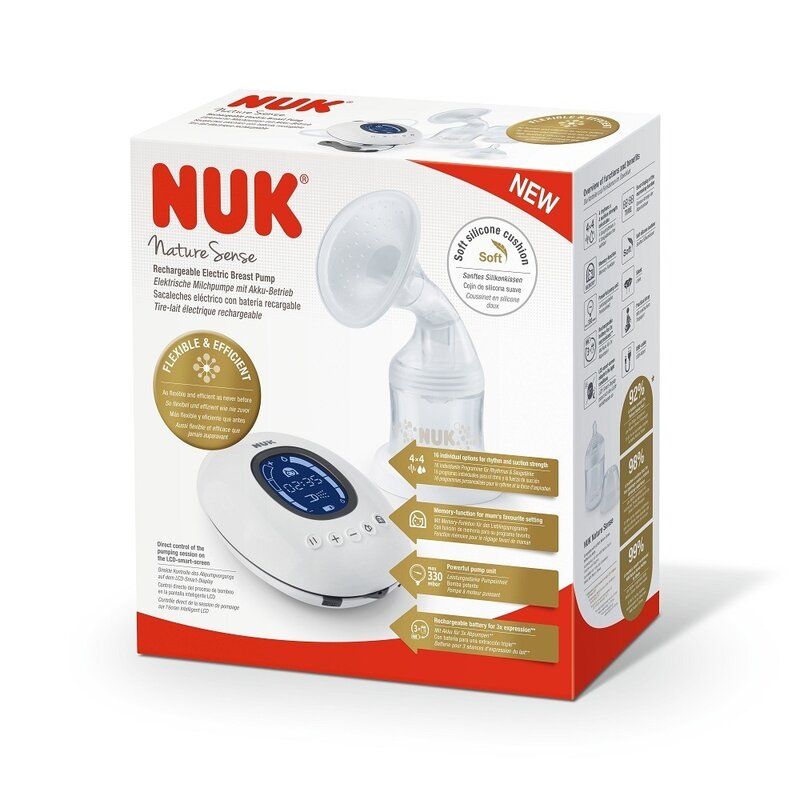 Nuk - nuk - pompa de san nature sense electrica reincarcabila