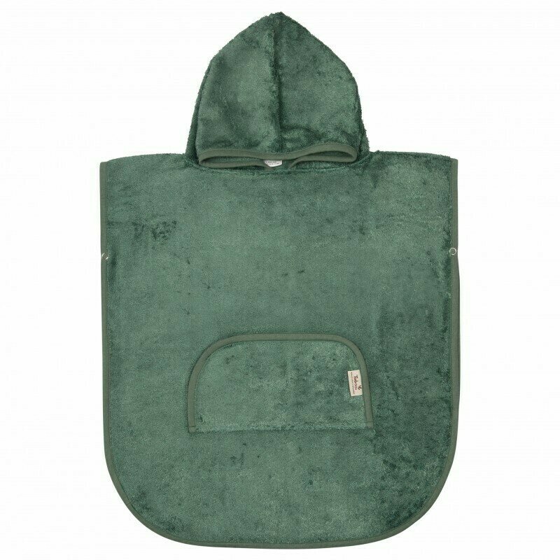 Timboo - Poncho Aspen Green din Bambus, 50x45 cm, Verde