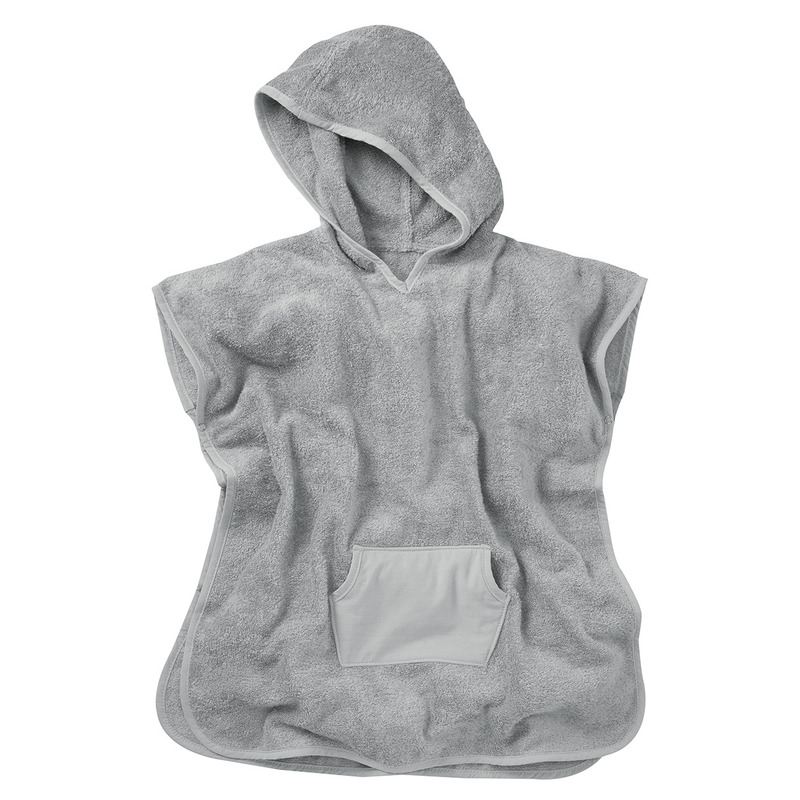 Poncho de baie pentru bebeluși Stone grey Rotho Babydesign