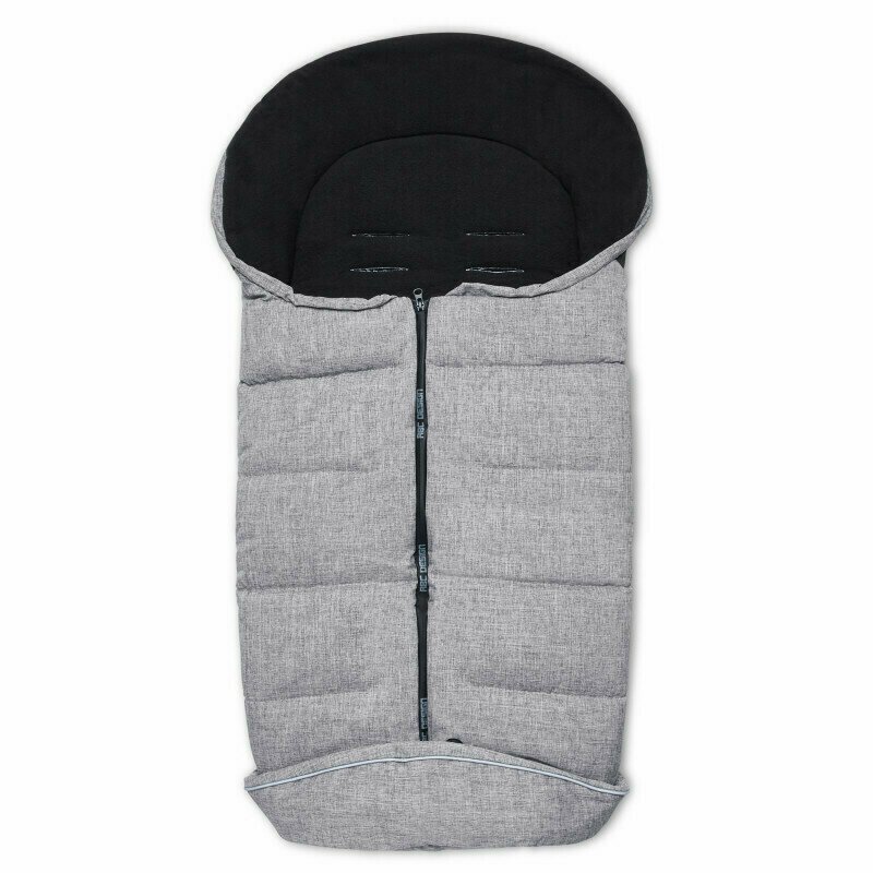 Abc-design - sac termic de iarna graphite 0-3 ani, 95.5x48 cm, gri