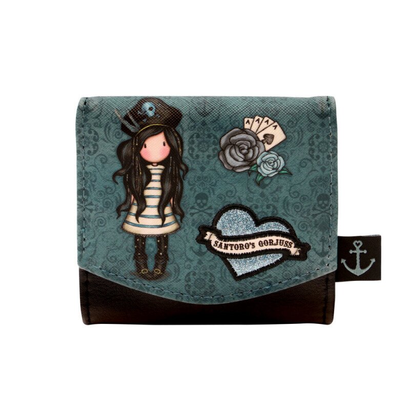 Portofel gorjuss black pearl