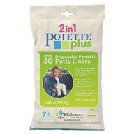 Potette Plus - Pungi biodegradabile de unica folosinta pentru olita portabila - 30 buc/set