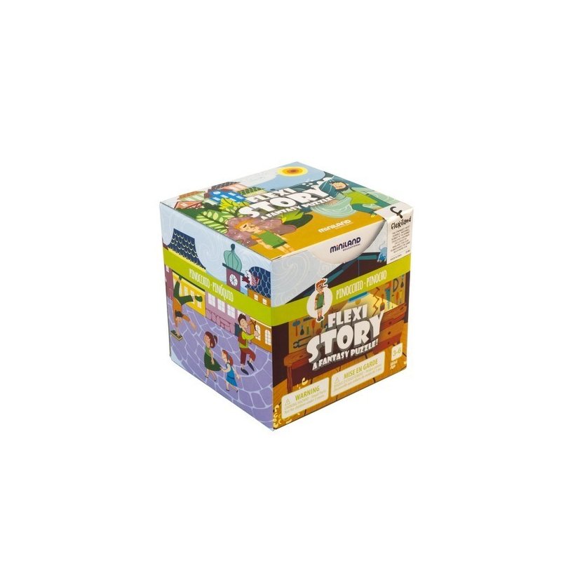 Miniland - poveste puzzle pinocchio