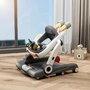 Premergator, Bebe Stars, 3 in 1, Cu panou interactiv, Cu sunete si lumini, Cu roti, Pana la 12 kg, Cu inaltime reglabila in 4 pozitii, 7-18 luni+, Conform cu EN1273:2020, EN71, CE, Grey - 3