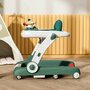 Premergator, Bebe Stars, 3 in 1, Cu panou interactiv, Cu sunete si lumini, Cu roti, Pana la 12 kg, Cu inaltime reglabila in 4 pozitii, 7-18 luni+, Conform cu EN1273:2020, EN71, CE, Pine - 5