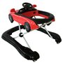 Premergator, Bebe Stars, Racing Car, 3 in 1, Cu panou interactiv, Cu sunete si lumini, Cu roti, Cu inaltime reglabila in 3 pozitii, 6-18 luni+, Conform cu EN1273, Red - 4