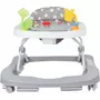 Premergator, FreeON, Walker, Cu muzica si lumini, Cu roti, Conform cu standardul european de securitate EN1273:2020, ZOO Grey - 6