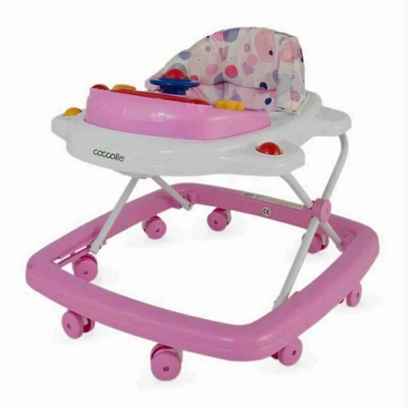 Coccolle - premergator cu jucarie muzicala easy roz