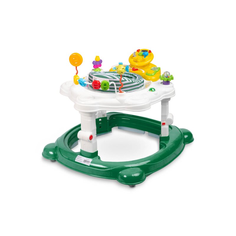 Premergator jumper si leagan pentru bebelusi max. 12 Kg Toyz HIPHOP 360° Verde Inchis