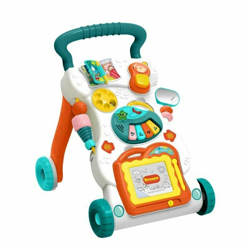 Huanger - premergator interactiv , cu jucarii detasabile, multicolor