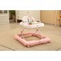 Premergator, Toyz, Nel, Pliabil, Pana la 12 kg, Cu panou interactiv, Reglabil pe inaltime, Include jucarii, Roti pivotante, 6 luni+, Roz - 2