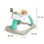 Premergator, Toyz, Owls, Pana la 12 kg, Cu panou interactiv, Cu melodii, Reglabil pe inaltime, 6 luni+, Conform cu EN71, EN1273, Verde - 15