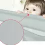 Protectie laterala pat, Primabobo,Classic XXL, 160 cm, Inaltime reglabila 68-98 cm, Cu plasa respirabila, Prevazuta cu un buzunar, Gri - 8