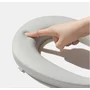 Reductor cu scarita, Primabobo, Pentru toaleta, Potrivit pentru toaletele rotunde, Scaun din spuma, Inaltime intre 44-48.5 cm, Rezistent, Alb/Auriu - 7