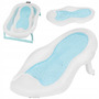 Sezlong de baie, Primabobo, Potrivit pentru cazile standard si pliabile, Cu forma ergonomica, Cu picioare antiderapante, 56 x 30 x 23 cm, 0-12 luni, Albastru - 2