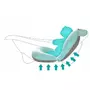 Suport anatomic, Primabobo, Pentru cadita Jinx, Tip hamac, Universal, 32 x 50 x 70 cm, Turcoaz - 9