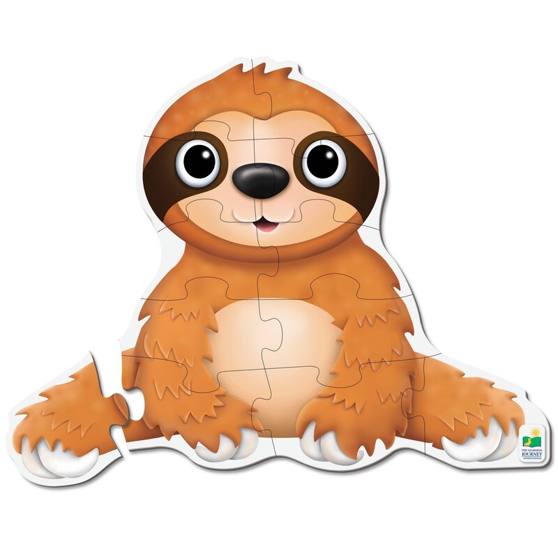 The learning journey - puzzle de podea lenes puzzle copii, piese 12