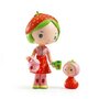 Djeco - Set figurine Printesa Capsunica Berry si Lila - 1