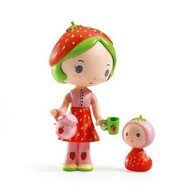 Djeco - Set figurine Printesa Capsunica Berry si Lila
