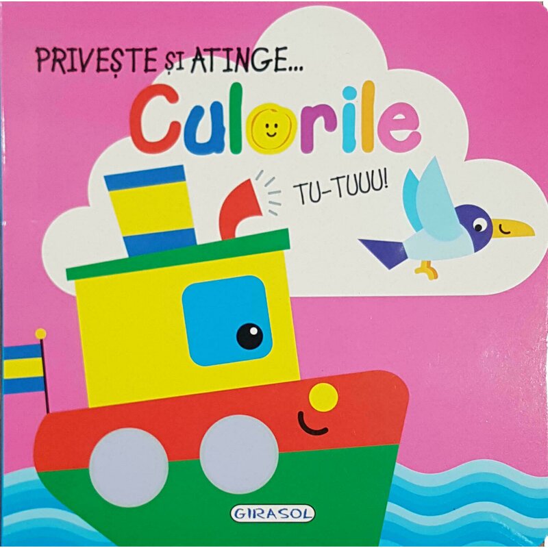 Carte educativa priveste si atinge - culorile