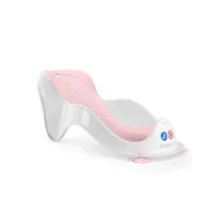 Black Friday - Reduceri Mini suport de baie, Angelcare, Cu forma ergonomica, Pentru cazi de adulti sau de bebe, 0 luni+, Roz Deschis Promotie