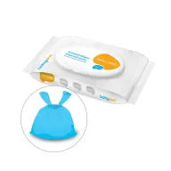 Set 100 bucati, BabyOno, saci parfumati pentru scutece folosite, Albastru