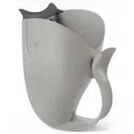 Cana pentru clatire, Skip Hop, Moby, 17 cm, Fara BPA, 0 luni+, Grey