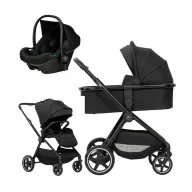 Carucior 3 in 1, FreeON, Zack, Cu cadru din aluminiu, Black