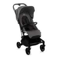 Carucior sport, Jane, Wing, Sistem compact de pliere, Cadru din aluminium, Usor, 6 Kg, De la nastere pana la 22 Kg, Cu geanta transport si husa de ploaie, Conform cu standardul european EN 1888-1:2018+A1:2022, Coal