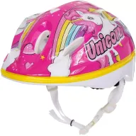 Casca de protectie, Dino Bikes, Unicorn, Marime 52-56 cm, 3 ani+, Multicolor