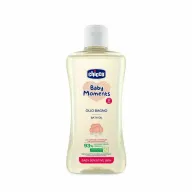Ulei de baie, Chicco, Pentru pielea sensibila a bebelusi, 74% ingrediente de origine naturala, 200 ml