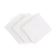 Black Friday - Reduceri Set 3 scutece, Feedo, Din muselina, Multifunctionale, Din bumbac certificat Oeko-Tex Standard 100, 68x68 cm, 0 luni+, Alb Promotie