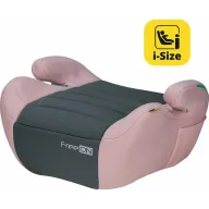 Black Friday - Reduceri Inaltator auto, FreeON, Comfy, Pentru copii, I-size, 125-150 cm, Orientare in sensul directiei de mers, Conform cu standardul european de securitate ECE R129, Prink/Grey Promotie