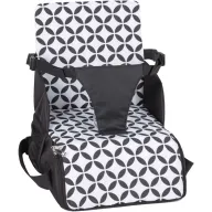 Inaltator scaun masa, FreeON, Fold and Go, Portabil 2 in 1, Conform cu standardele europene EN16120, EN71-3:2021, Black and White