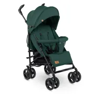Carucior sport compact, Lionelo, Irma, Spatar ajustabil in 4 pozitii, Suport picioare reglabil, Manere rotative, Pliere tip umbrela, 6- 36 luni, Pana la 15 kg, Conform cu EN1888-1:2018, Verde