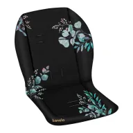 Black Friday - Reduceri Insertie carucior, Lionelo, Golden Moments, Editie limitata, Universala, Cu orificii pentru centurile de siguranta, Cu imprimeu fata-verso, Din material hidrofob, 48x72x1 cm, Negru Promotie