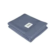 Paturica multifunctionala, Lionelo, Din bambus, Cu proprietati de termoreglare, Antibacteriana, Antifungica, Antialergice, Lavabila la masina de spalat, 100x75 cm, Albastru