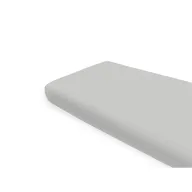 Cearceaf cu elastic, MimiNu, Pentru pat 160x80 cm,  Din bumbac certificat Oeko Tex Standard 100, Colectia Royal, Grey