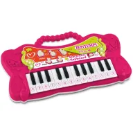 Orga electronica, Bontempi, Cu 24 clape, Alimentare cu baterii tip R6/AA 1,5 V, 3+, Multicolor