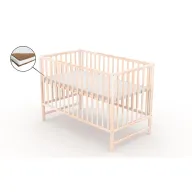 Patut fara sertar VESSANTI Clasico Natur + Saltea Cocos 8 cm