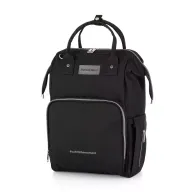 Black Friday - Reduceri Rucsac pentru mamici, Petite&Mars, Cu 11 compartimente, Cu buzunare termice, Saltea de infasat inclusa, 30 x 42 x 15 cm, Jack, Black Promotie