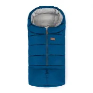 Black Friday - Reduceri Sac de iarna, Petite&Mars, Jibot, Pentru carucior, landou sau scaun auto, 100x48 cm, Impermeabil, Cu elemente reflectorizante, Extensibil, 3 in 1, Albastru Promotie