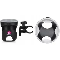 Suport universal pentru carucior/bicicleta, Petite&Mars, Handy, Pentru biberon/pahar, Negru