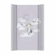 Saltea de infasat, Ceba Baby, Ultra Light, 50x70 cm, Cu intaritura, Pentru comode, masute de infasat si patuturi, Fara BPA, 0 luni+, Wild Swans